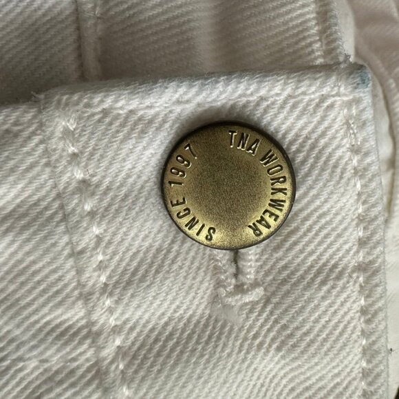 Tna Aritzia Greenwich 7" Denim Jean Short - Picture 7 of 8